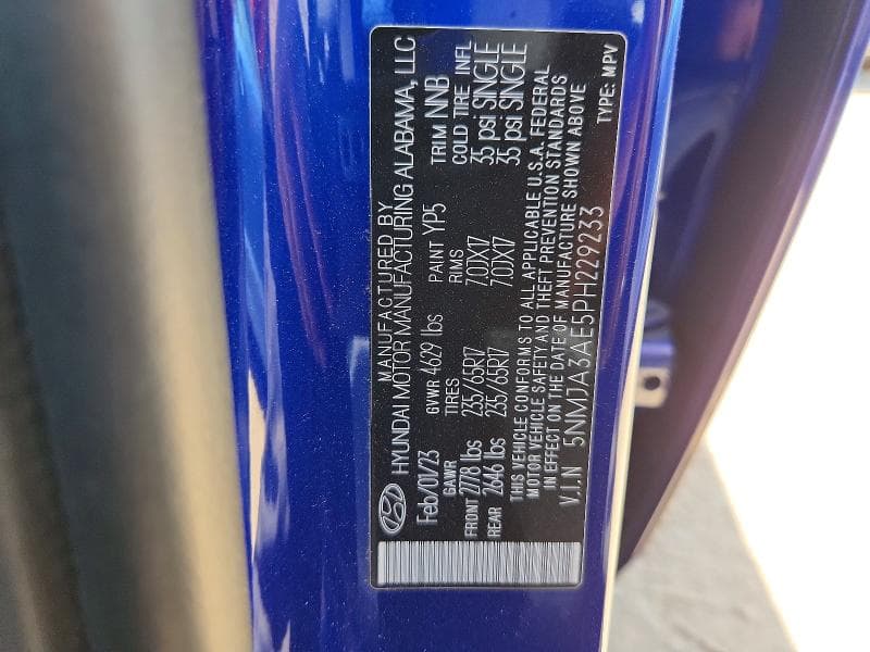 2023 HYUNDAI TUCSON SE 14