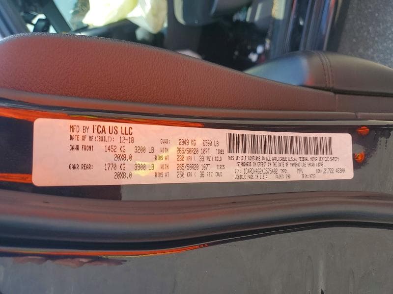 2019 DODGE DURANGO SXT 13