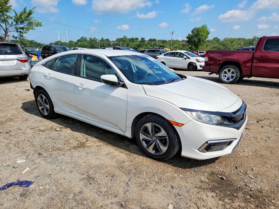 2019 HONDA CIVIC LX 4