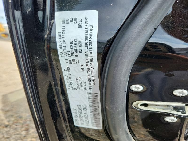 2022 RAM 2500 LARAMIE 12