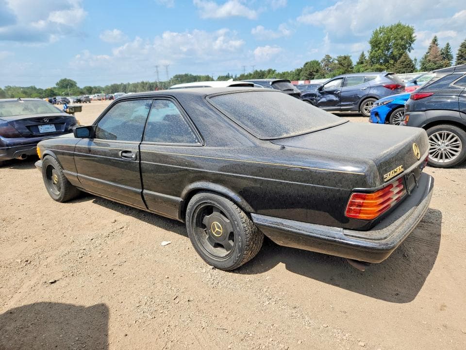 1984 MERCEDES-BENZ 500 SEC 2