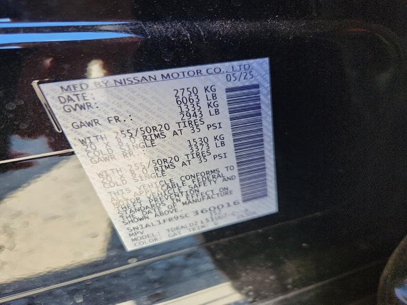 2025 INFINITI QX60 LUXE 12