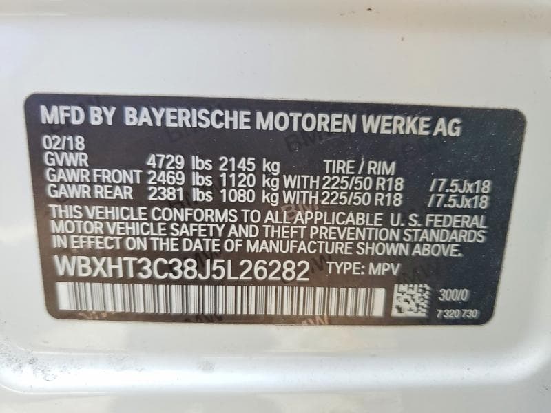 2018 BMW X1 XDRIVE28I 14