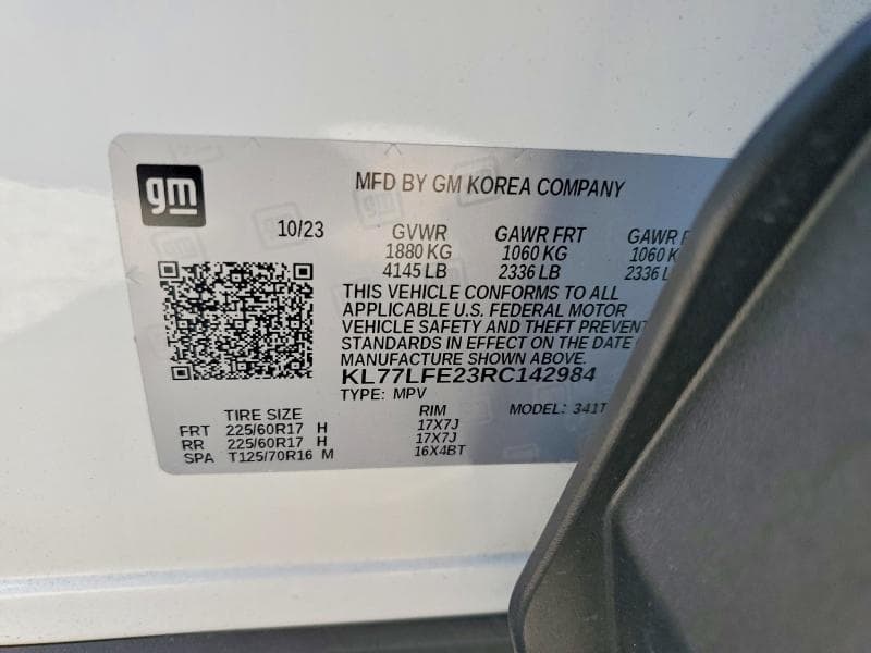 2024 CHEVROLET TRAX LS 14