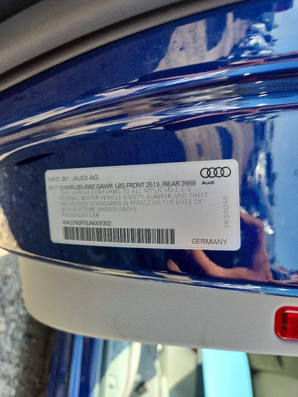 2018 AUDI A5 PRESTIGE 12