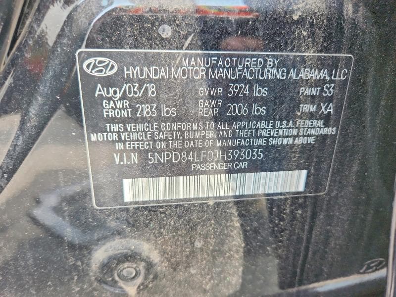 2018 HYUNDAI ELANTRA VALUE EDITION 12
