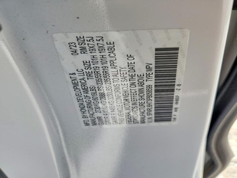 2023 HONDA ODYSSEY SPORT-L 14
