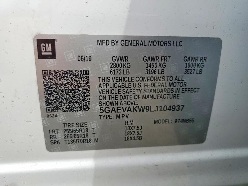 2020 BUICK ENCLAVE ESSENCE 14