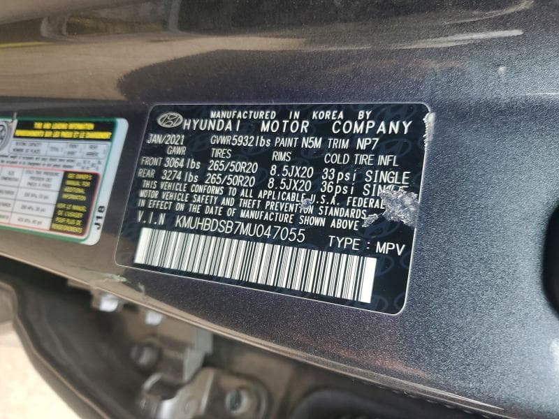 2021 GENESIS GV80 2.5T 13