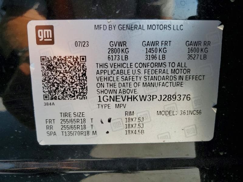 2023 CHEVROLET TRAVERSE LT 13