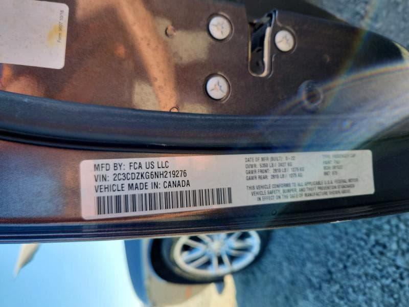 2022 DODGE CHALLENGER GT 12