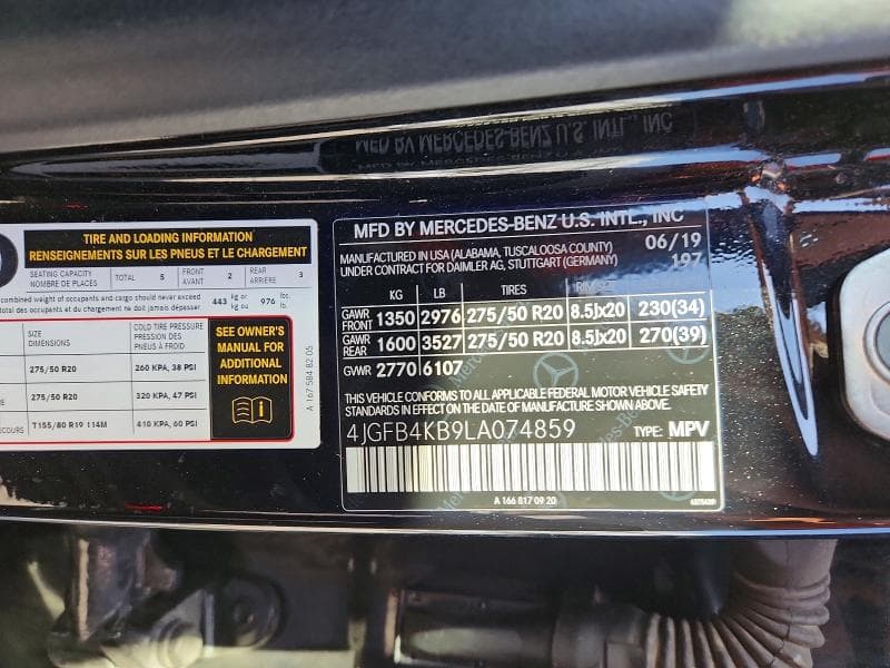 2020 MERCEDES-BENZ GLE 350 4MATIC 13