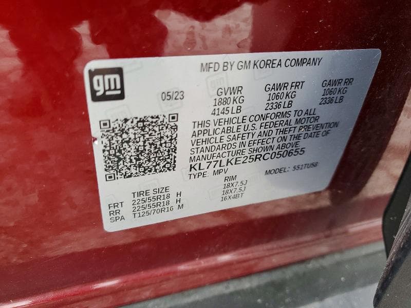 2024 CHEVROLET TRAX 13