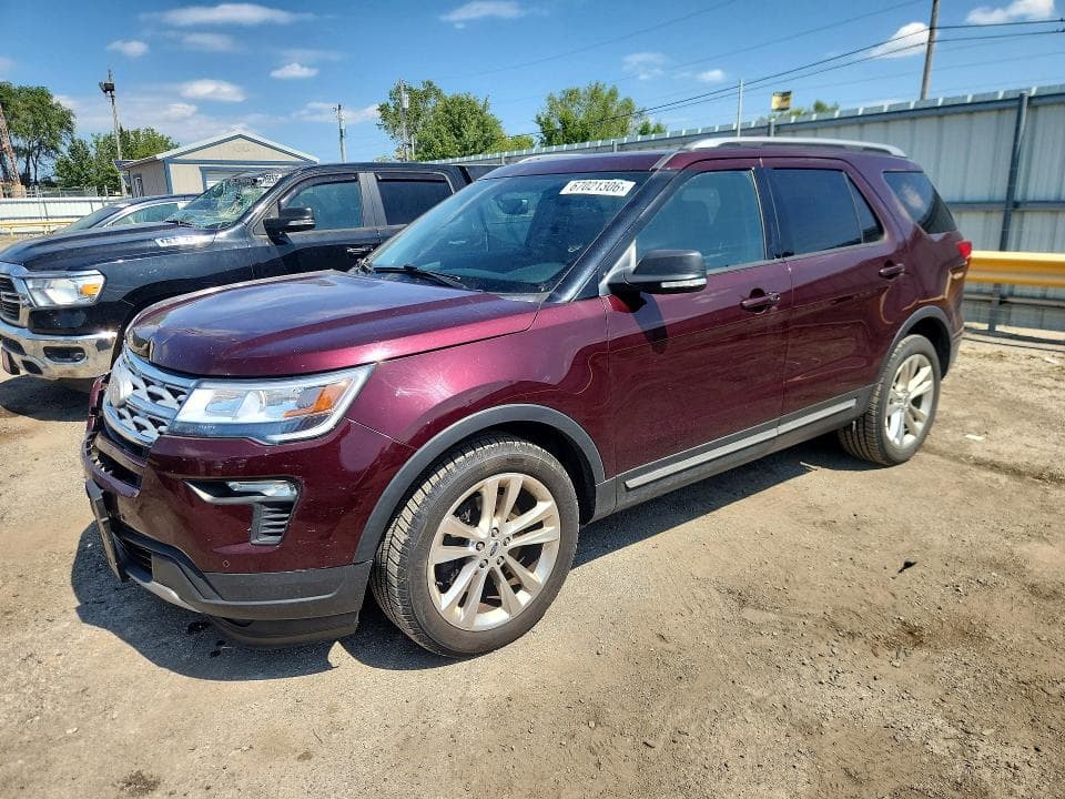 2019 FORD EXPLORER XLT - 1
