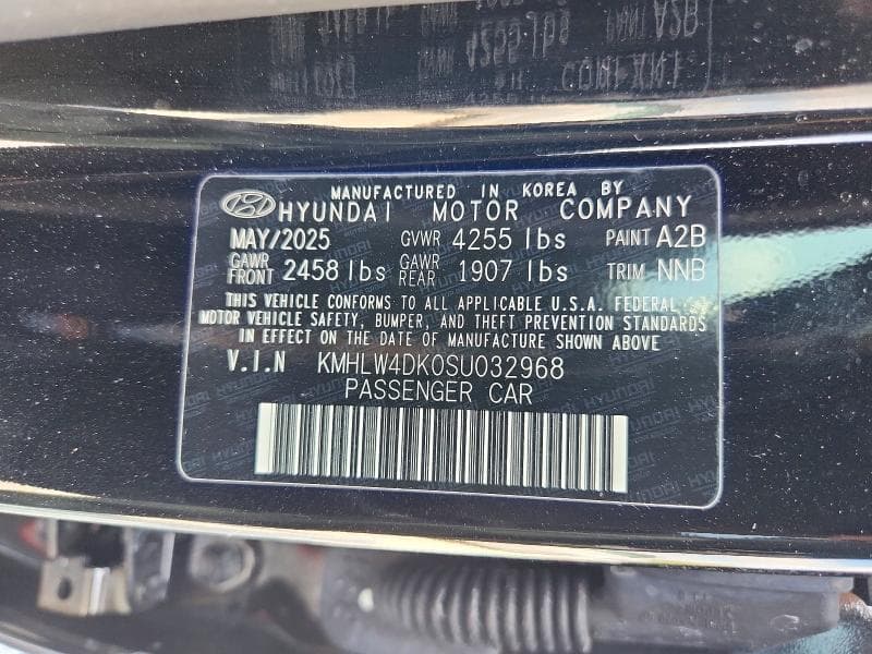 2025 HYUNDAI ELANTRA N BASE 12