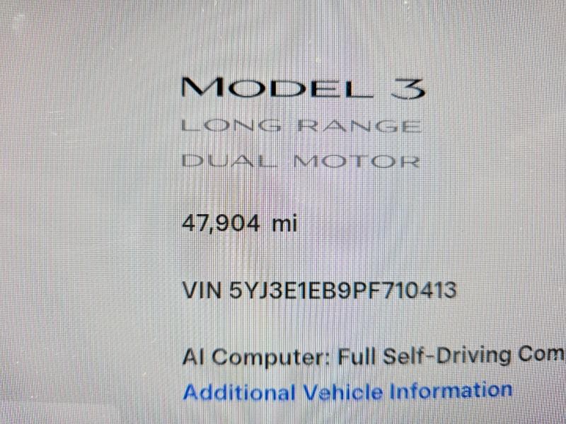 2023 TESLA MODEL 3 9