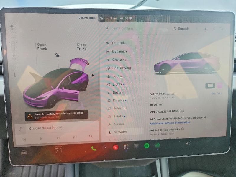 2025 TESLA MODEL 3 9