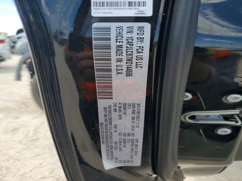 2021 JEEP CHEROKEE LATITUDE 13