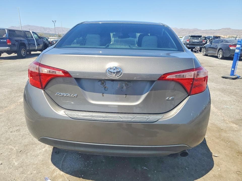 2018 TOYOTA COROLLA LE 6