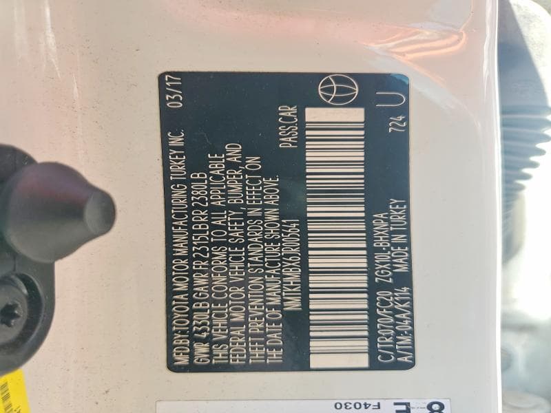 2018 TOYOTA C-HR XLE PREMIUM 12