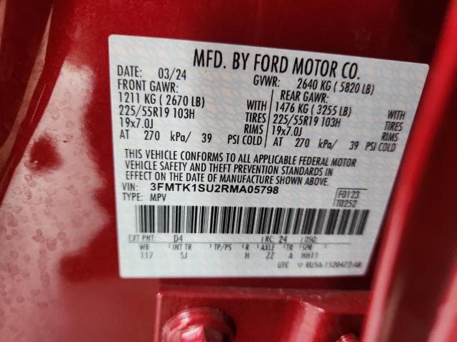 2024 FORD MUSTANG MACH-E SELECT 13