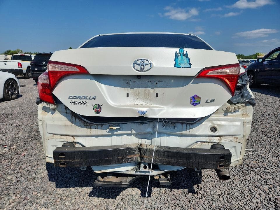 2018 TOYOTA COROLLA LE 6
