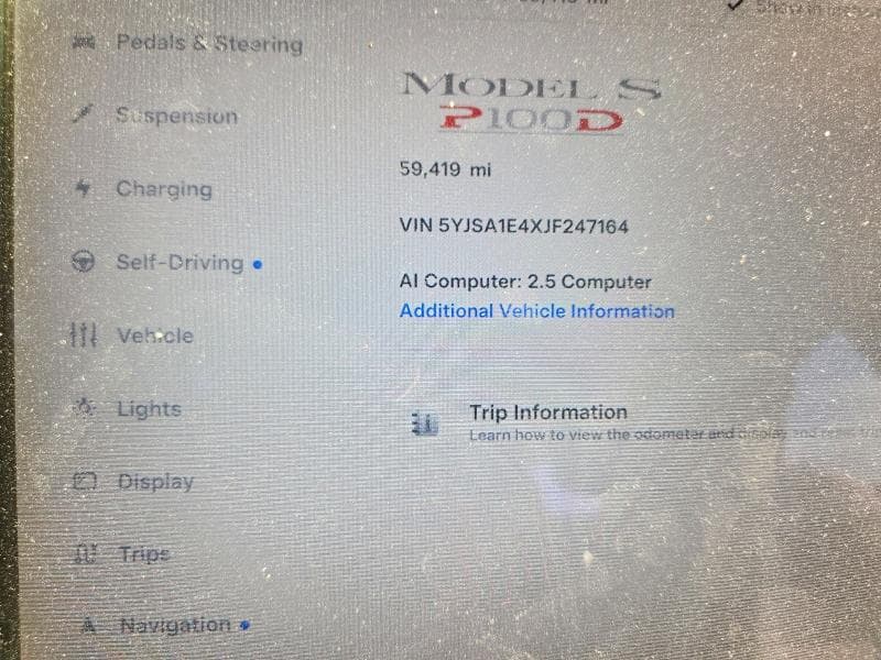 2018 TESLA MODEL S 9