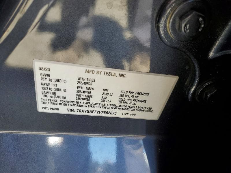 2023 TESLA MODEL Y 12