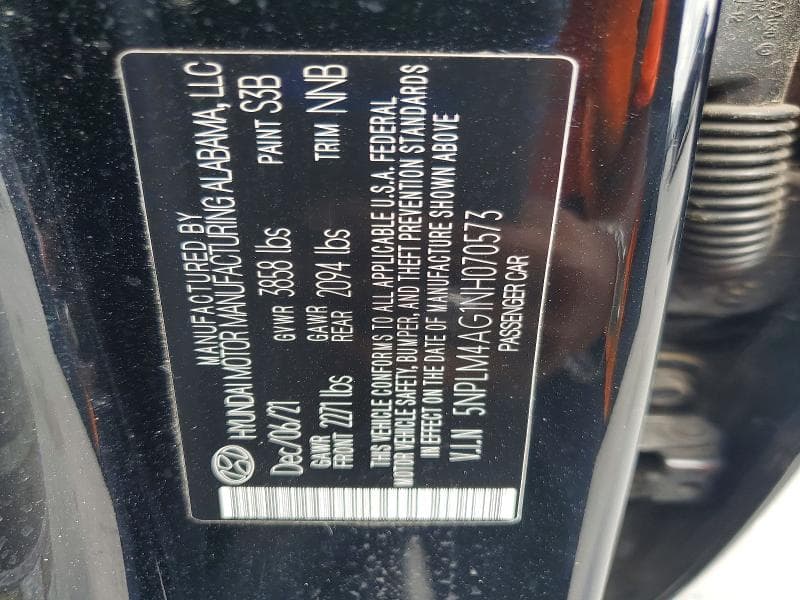 2022 HYUNDAI ELANTRA SEL 13