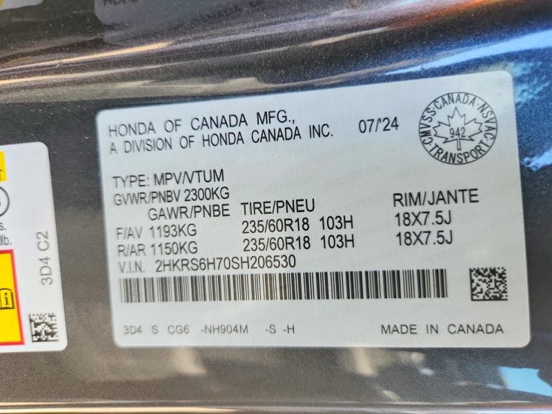 2025 HONDA CR-V EXL 14