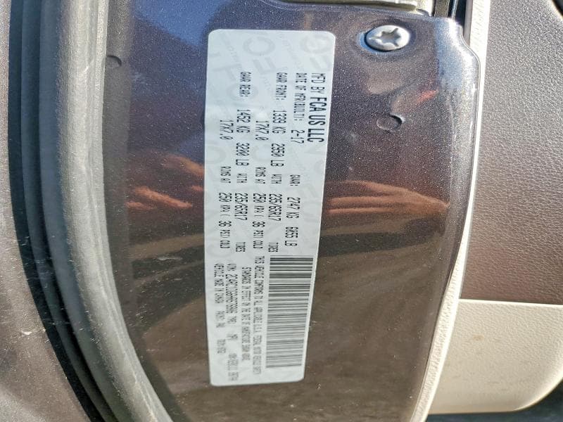 2017 CHRYSLER PACIFICA TOURING 13