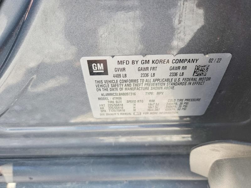 2022 BUICK ENCORE GX PREFERRED 13