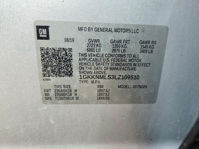 2020 GMC ACADIA SLT 14