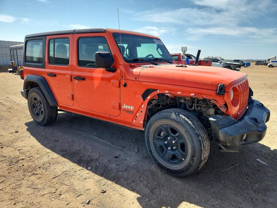 2018 JEEP WRANGLER UNLIMITED SPORT 4