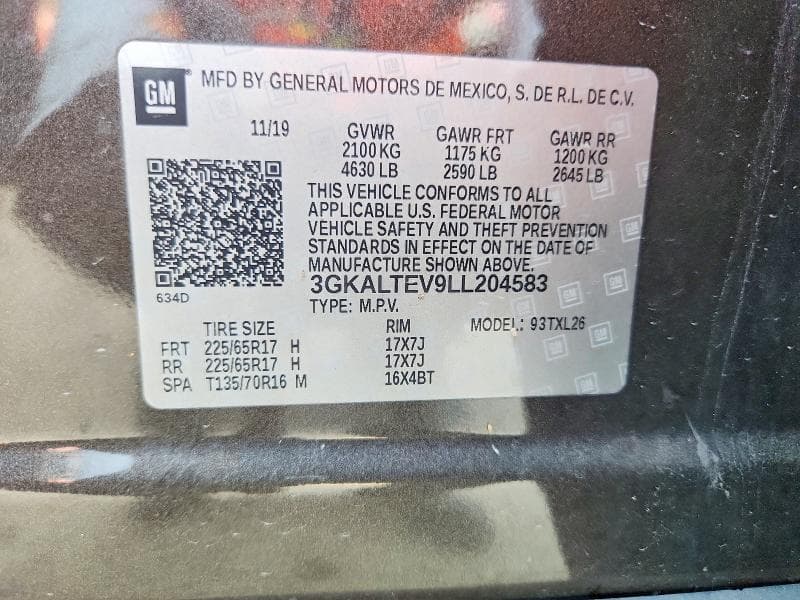 2020 GMC TERRAIN SLE 13
