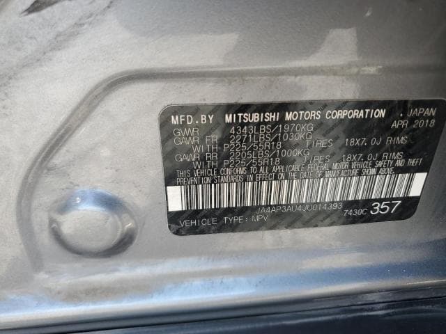 2018 MITSUBISHI OUTLANDER SPORT ES 13