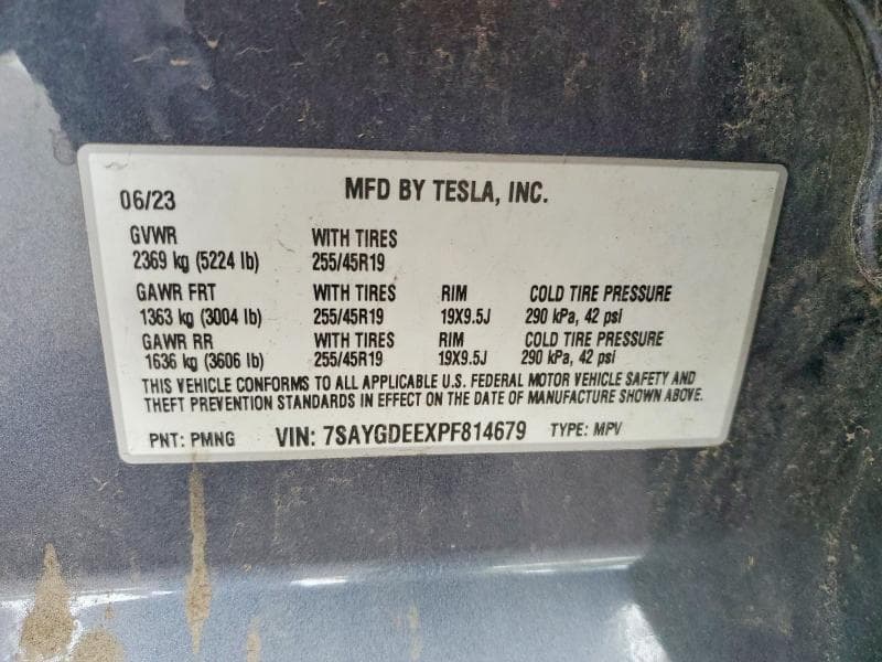 2023 TESLA MODEL Y 13