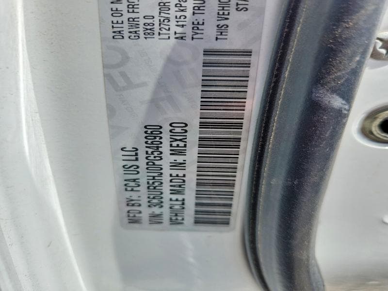 2023 RAM 2500 TRADESMAN 12