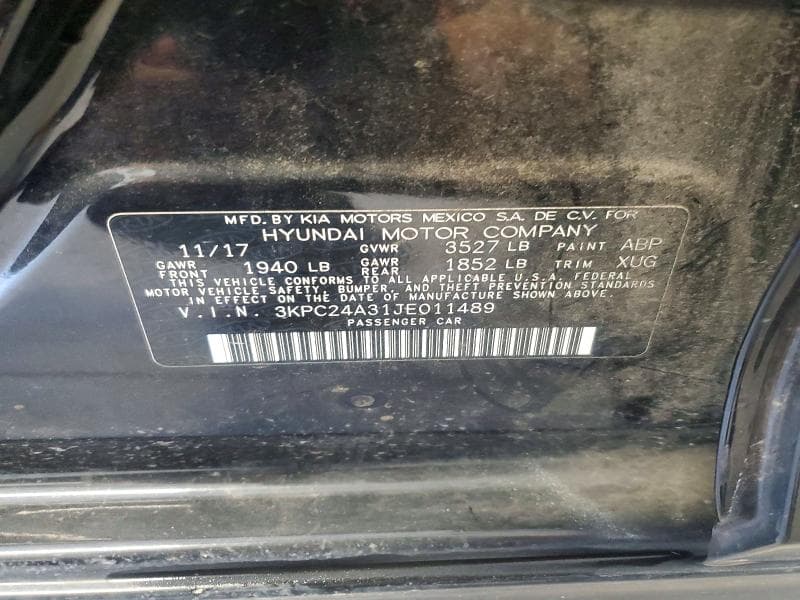2018 HYUNDAI ACCENT SEL 12