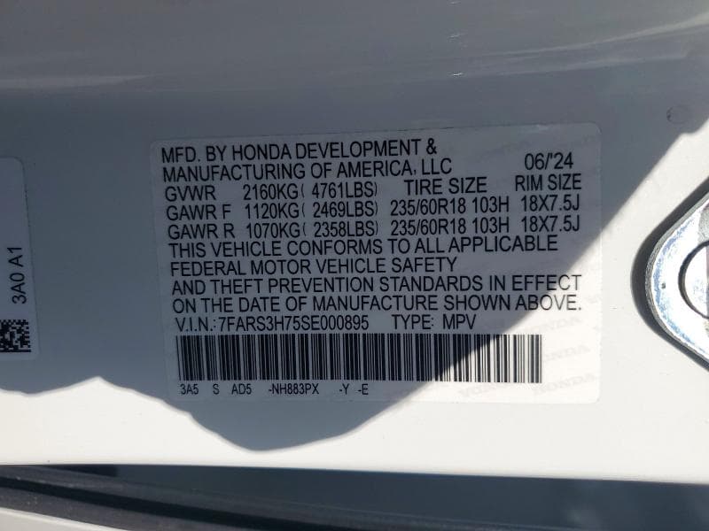 2025 HONDA CR-V EXL 13
