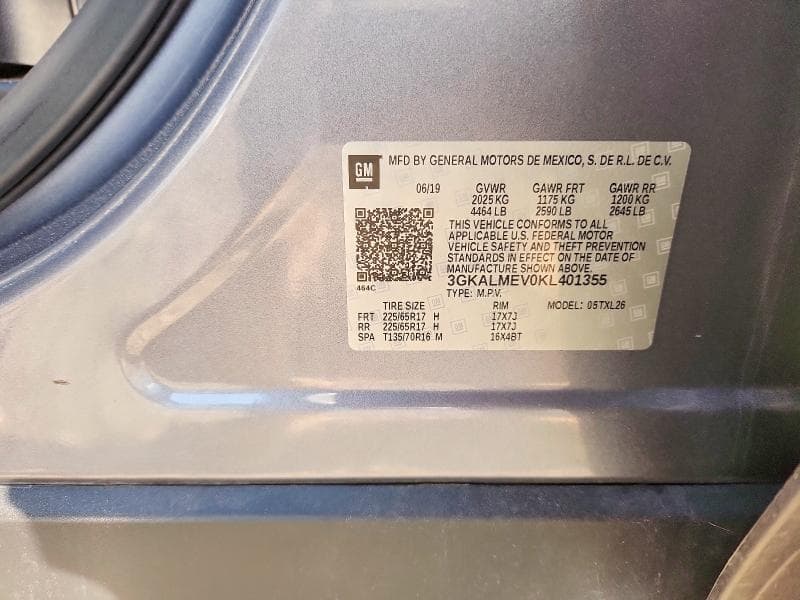 2019 GMC TERRAIN SLE 12