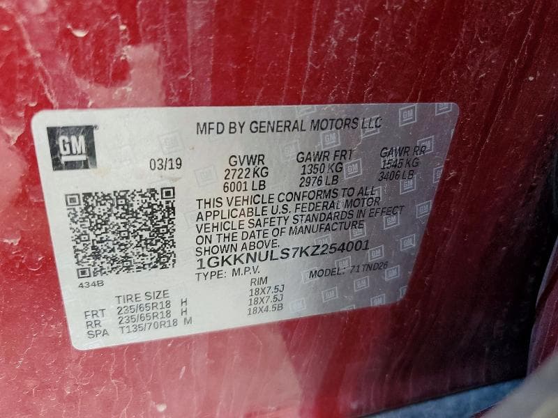 2019 GMC ACADIA SLT-1 13