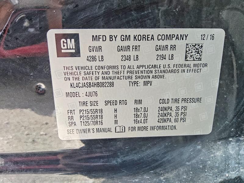 2017 BUICK ENCORE PREFERRED 13