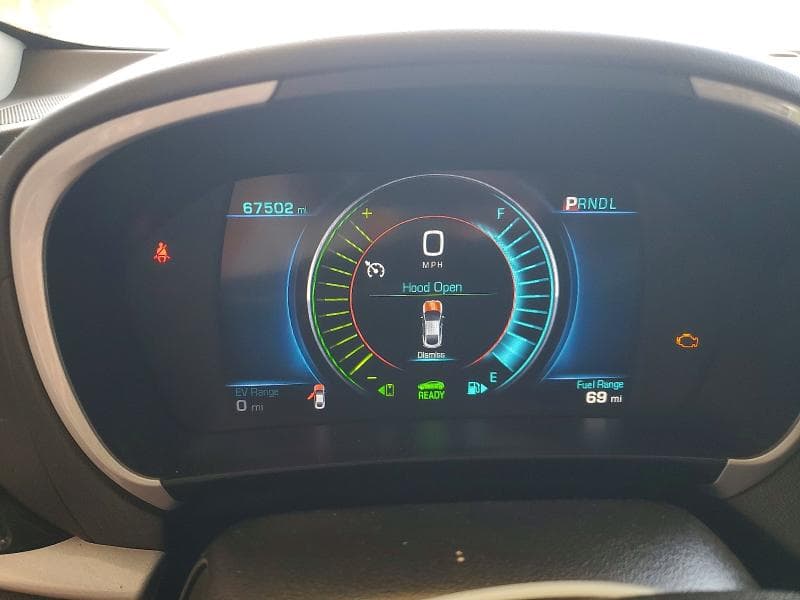 2017 CHEVROLET VOLT LT 9