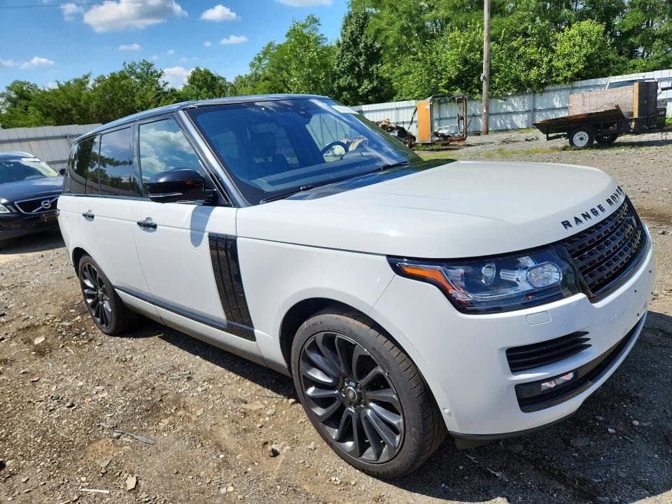 2017 LAND ROVER RANGE ROVER SUPERCHARGED 4
