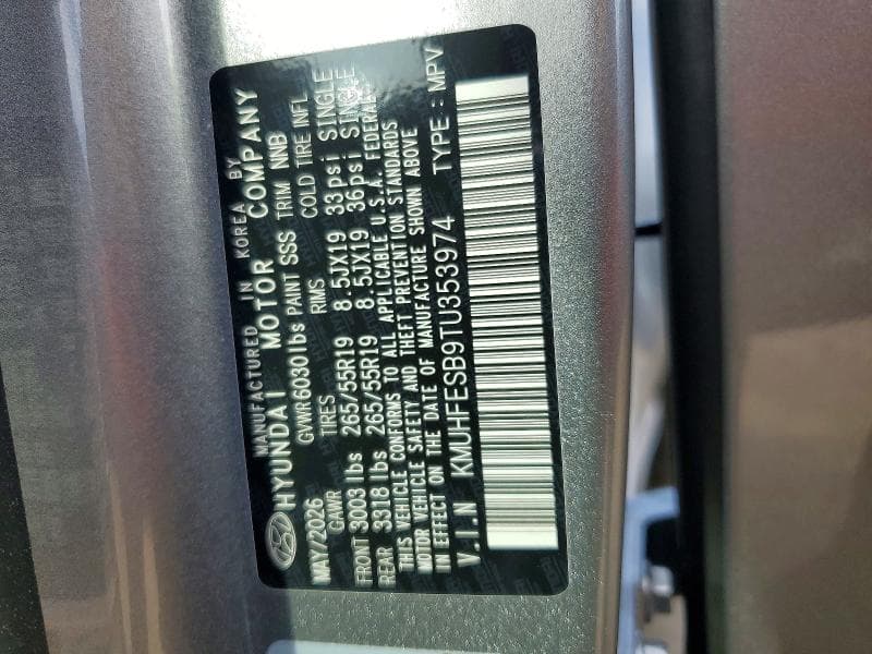 2026 GENESIS GV80 BASE 12