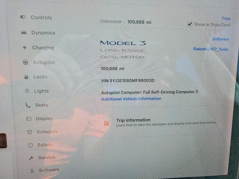 2021 TESLA MODEL 3 9