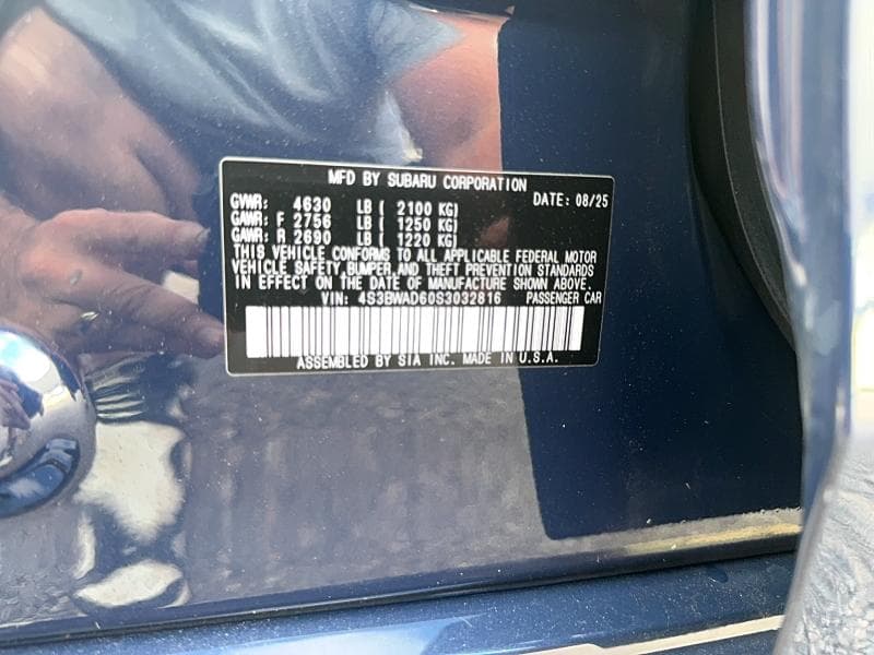 2025 SUBARU LEGACY PREMIUM 10