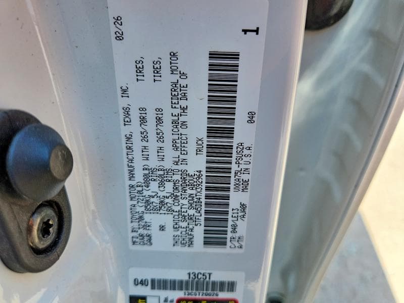 2026 TOYOTA TUNDRA SR5 12