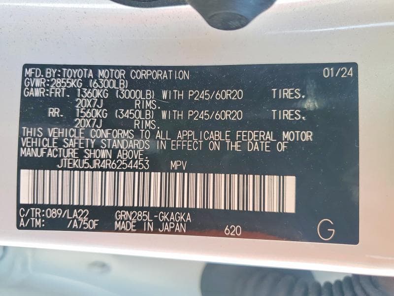 2024 TOYOTA 4RUNNER LIMITED 14